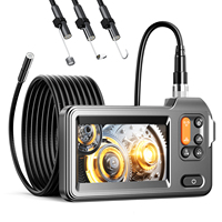 Caméra mini professionnelle étanche IPS 4,3 pouces avec capteur CMOS pour inspection vidéo automobile et réparation de canalisations d'égouts, garantie 1 an