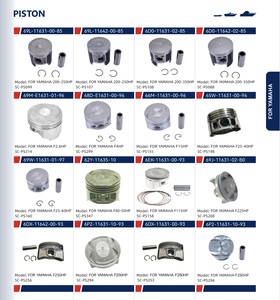 Pièces de piston/boulons/anneaux pour Yamaha, Suzuki, <span class=keywords><strong>Honda</strong></span>, Mercury, Tohatsu, Johnson, Parsun et compatibles. Demandez-moi un modèle détaillé pour le <span class=keywords><strong>prix</strong></span>. - Product Image 5