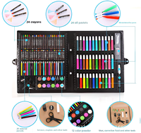 Ensemble de pinceaux en PVC de 150 pièces, stylos de coloriage, fournitures artistiques pour enfants, crayons de graffiti DIY, papeterie, cadeau, dessin, peinture