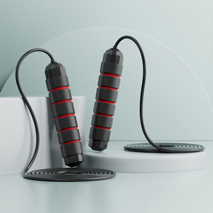 <span class=keywords><strong>Corde</strong></span> <span class=keywords><strong>à</strong></span> <span class=keywords><strong>sauter</strong></span> unisexe de haute qualité pour débutants, durable, réglable, fitness, cardio, perte de poids, <span class=keywords><strong>exercice</strong></span> - Product Image 2