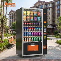 AFEN - Distributeur automatique intelligent de snacks et boissons avec code QR, mini-machine de vente en gros pour usines chinoises, marques diverses