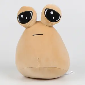 Hot Selling My Pet Alien Game Peripheral Pou Doll Plush Toy Children's Gift Dropshipping Pou