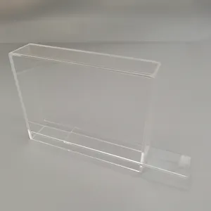 Caixa de acrílico caixa de armazenamento, caixa de armazenamento acrílico transparente