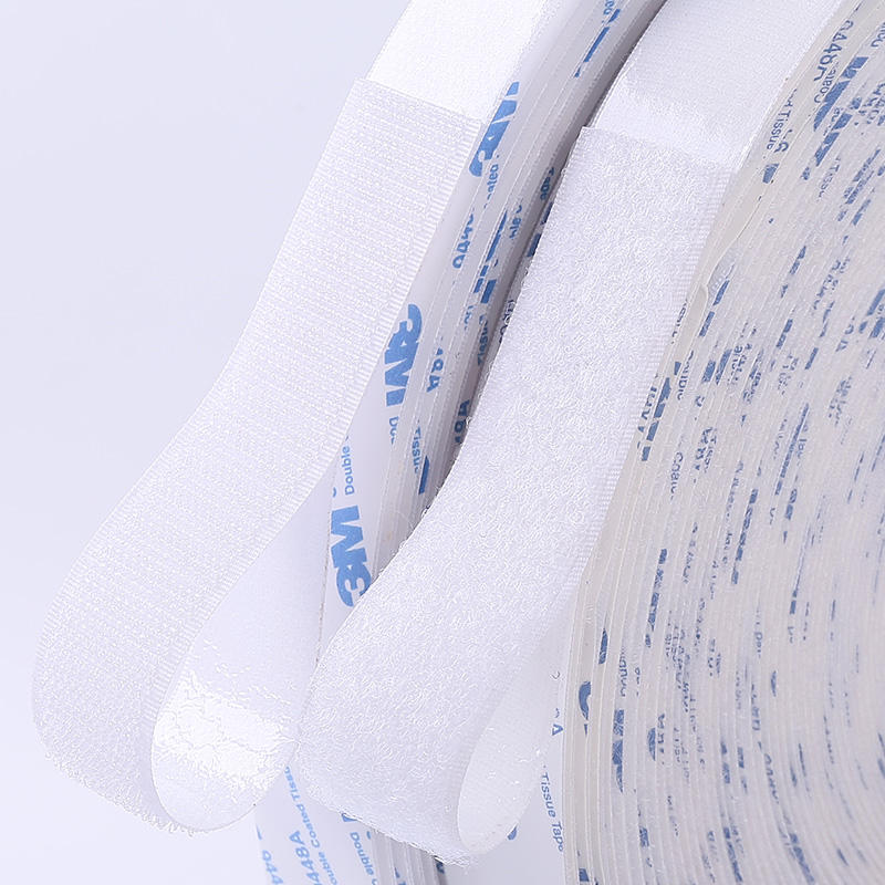 White 16mm Hook + Loop