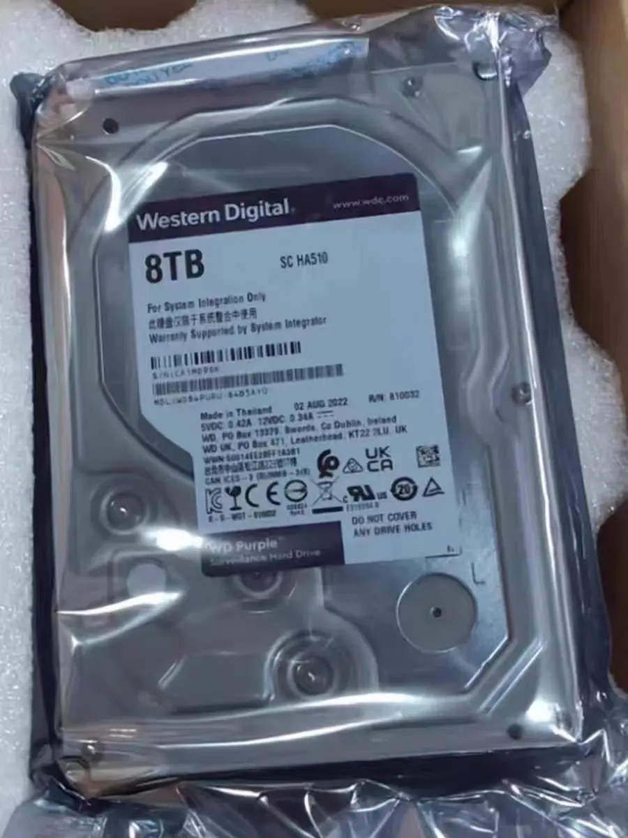 Wholesale Purple HDD 1TB 2TB 3TB 4TB 6TB 8TB 10tb Disco Duro Hard Disk Drive