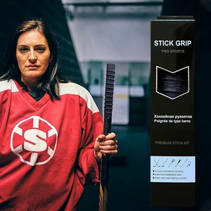 Poignée de remplacement avancée pour le hockey sur glace, avec bouton de réglage, compatible avec toutes les manches de bâton pour un contrôle supérieur et une texture adhérente. - Product Image 5