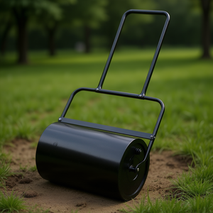 Rodillo para Césped Oshion de 19.5 Pulgadas, Tambor Único, Negro, Cilíndrico, para Uso en Jardín y Patio - Product Image 2