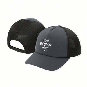 Gorras de Camionero de Cuero Personalizadas para Hombre, en Oferta, Precios Económicos, Gorra Deportiva de Malla con Bordado 3D para Uso en Exteriores - Product Image 4