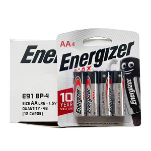 Nuevas pilas alcalinas Energizer MAX <span class=keywords><strong>AA</strong></span> LR6 AAA LR03 1,5 V versión en inglés - Product Image 1