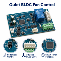 Carte de contrôle de ventilateur BLDC certifiée CE RoHS REACH, personnalisée, en matériau FR-4, conforme à la norme IPC-A-600 Classe 3, vente en gros