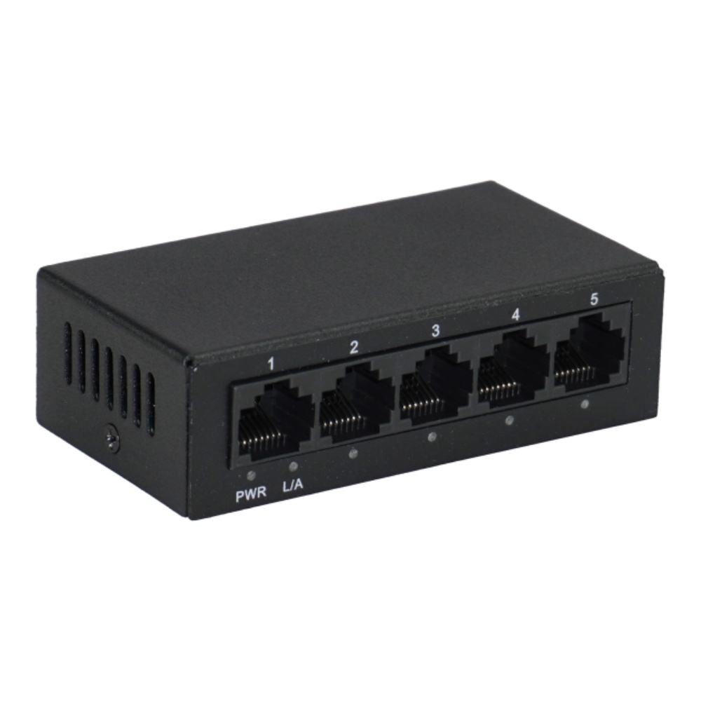Black 5GE Switch