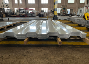 Feuilles ondulées multi-usages |   Épaisseur et couleur personnalisées |   Pliage |   Norme ASTM DX51D pour les toitures résidentielles et les clôtures - Product Image 3