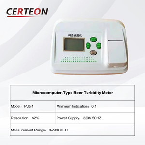 Medidor de turbidez de mesa para laboratorio cervecero 0-200 NTU 0-50 EBC analizador de turbidez de cerveza - Product Image 4