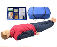 Maniquí Digital Completo para Enseñanza Médica, Maniquí de RCP para Entrenamiento de Primeros Auxilios, Maniquí Adulto con Kit Completo para Enfermería Médica, CE/ISO