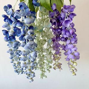 Flor Artificial de Ratán Multicolor para Colgar en la Pared, Decoración de Techo para Bodas, Decoración del Hogar - Product Image 3