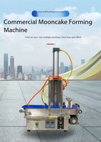 Machine automatique de moulage de maamoul arabe avec remplissage de dattes et machine à estamper, ligne de production industrielle de gâteaux de lune