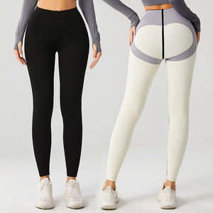 Leggings <span class=keywords><strong>Termici</strong></span> Invernali da <span class=keywords><strong>Donna</strong></span> all'Ingrosso Caldi in Peluche a Vita Alta Foderati in Pile Spessi con Tasca per Yoga - Product Image 4