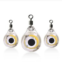 Mini lampes de pêche nocturne, leurres lumineux LED, lampe d'attraction pour poissons, lumières sous-marines IP68, lumière pour appâts de poulpe, équipement de pêche au calmar