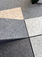 Dalles de pavage extérieures en céramique effet granit mat 600x600mm, épaisseur 25mm, résistantes à l'usure, nouveau style chinois, pour l'extérieur et résistantes à l'eau