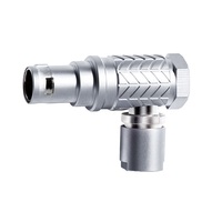 Connecteur FHG de série B à angle droit de 90 degrés, autobloquant, pour instruments de mesure, produits audio et vidéo de diffusion