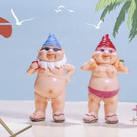 Mini gnomes personnalisés, nains, fées, drôles, miniatures, sexy, nus, gnome de douche, gnome nu