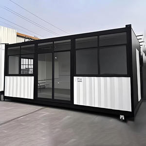 Conteneur préfabriqué de 10 pieds et 20 pieds, conteneur mobile, conteneur modulaire contemporain, maison préfabriquée en conteneur pour magasin - Product Image 4