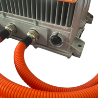 Chargeur de batterie embarqué pour véhicule électrique 6600W Niveau 2, sortie 48V/72V, refroidissement par air, étanche IP67, température de fonctionnement -35~+85°C pour voiturette de golf