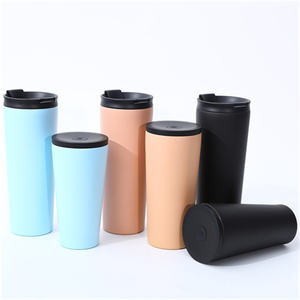 बीपा मुक्त रिसाव प्रमाण 16oz 20 औंस 24 औंस टिंबलर ढक्कन और पुआल टिकाऊ स्टेनलेस स्टील इन्सुलेट टबललर - Product Image 4