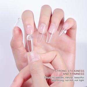 Colle à ongles solide longue durée JTING, gel transparent semi-solide pour ongles à presser, 5 ml, gel de liaison super doux, OEM ODM - Product Image 3