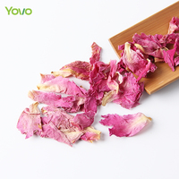 Baru panen alami kering merah muda kelopak Peony dapat dimakan bunga peoni kering kelopak untuk teh pernikahan Confetti dekorasi sabun lilin mandi