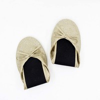 2025 Ballerines plates et sandales pliables pour femme, chaussures de soirée, semelle intérieure en PU, à enfiler, couleur unie, été printemps automne, Rescue