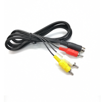 S-Video Mini Din 7 Pin auf 3 Rca Stecker oder Buchse Audio Av Kabel Komponenten kabel Adapter Audio Video Konvertierungs kabel