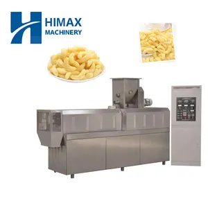 500Kg Per Uur Puffende Knapperige Snack Voedsel Extruder Machine Rijst Maïs Puff Pellet Maken Machines