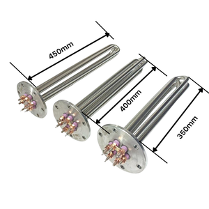 220V 380V 3KW 9KW 12KW 15KW thép không gỉ hình ống nhanh chóng sưởi ấm nước ngâm điện yếu tố làm nóng mặt bích - Product Image 5