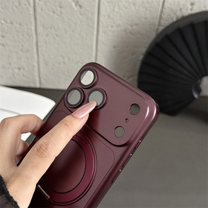 เคสพีซีบางเฉียบสำหรับ iPhone 18 Pro Max ฝาหลังพร้อมขายึดแม่เหล็กหมุนได้ 360 องศา สำหรับ iPhone 16 15 14 13 Pro Max Plus 17 Air - Product Image 5