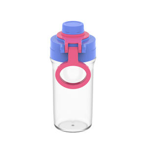 <b>Kids</b> Plastic <b>Water</b> <b>Bottle</b> Bpa Free With Screw Top Lid <b>For</b> School And Kindergarten Use Blue Red Green Colors - Product Image 4