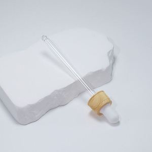 5ml 10ml 15ml 20ml 30ml 50ml 100ml Frosted Clear Essential <b>Oil</b> Glass Dropper <b>Bottle</b> With Plastic Bamboo Dropper Cap - Product Image 4