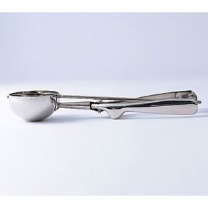 Manufacturers Press and Release Meat <b>Cookies</b> Ball Metal Stainless Steel Spoon Ice Cream Scoop With Easy - Product Image 5