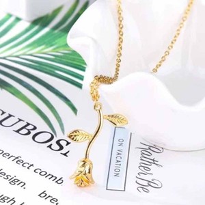 Omen's-alentine ay 3D OSE ecklace uustom harm orewelry - Product Image 3