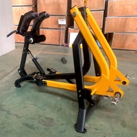Machine de musculation professionnelle à charge par disques pour entraînement de fessiers, équipement de fitness de haute qualité