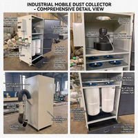 Extracteur de fumée mobile pour cartouches, station de travail flexible, processeur de poussière