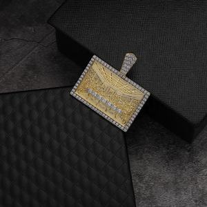 Colgante Religioso <span class=keywords><strong>de</strong></span> Alta Calidad para Hombre, con Forma Cuadrada, con Diamantes, con la Última Cena <span class=keywords><strong>de</strong></span> <span class=keywords><strong>Jesús</strong></span> y los <span class=keywords><strong>Apóstoles</strong></span> - Product Image 5