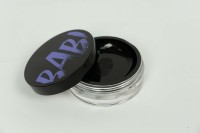 Boîtier de poudre libre rond personnalisé OEM 10G, couleur au choix, en matériaux PP+PE+ABS+MS, emballage recyclable pour cosmétiques, fard à joues et soins de la peau