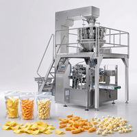 Machine de remplissage et de scellage de sachets préformés fiable pour sachets à fond plat et sachets à fermeture éclair – Machine d'emballage pour pop-corn et chips