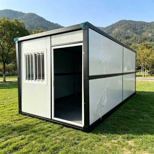 Casa Contenedor Plegable de 20 pies, Transpirable, para Dormitorio, Taller, Oficina en Casa, Hotel, Tienda, Construida con Panel Sándwich de Acero - Product Image 4