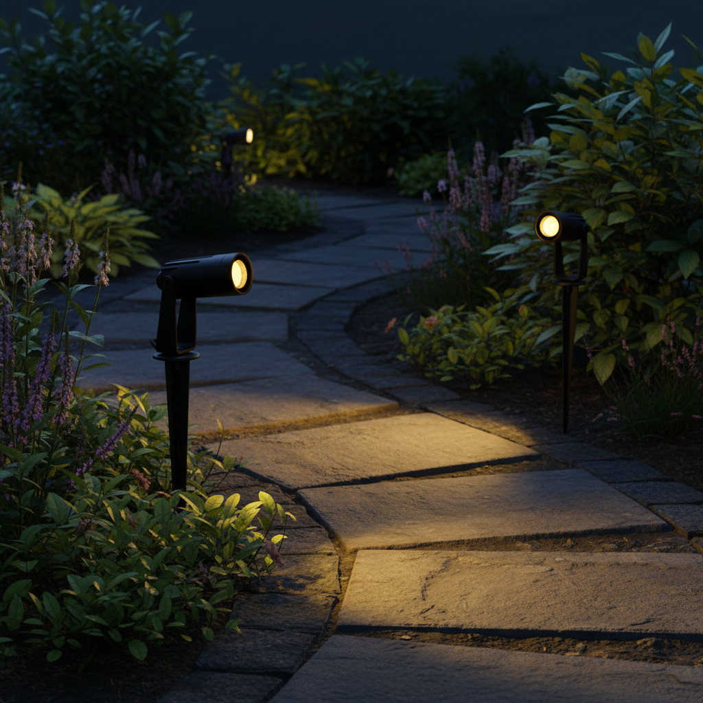 Outdoor 3W 5W 10W 15W 25W Landscape LED Outdoor Spotlights Waterproof Garden Tree Lawn Spike Lights Aluminum