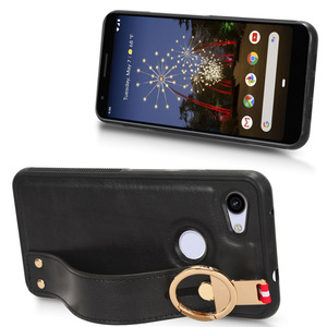 Étui antichoc en TPU + cuir PU à texture Crazy Horse pour téléphone Google <span class=keywords><strong>Pixel</strong></span> <span class=keywords><strong>3A</strong></span> - Product Image 3