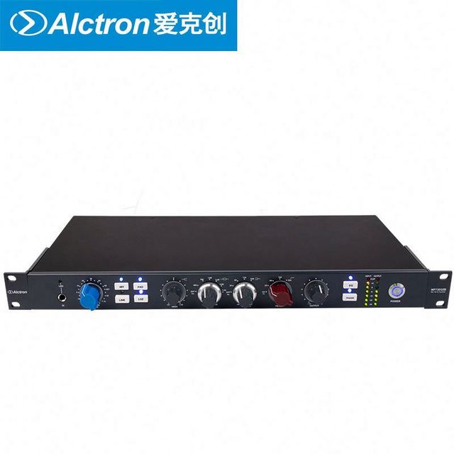 Alctron MP73EQV2 Professional Recording Microphone Amplifier Mic AMP With EQ Digital 1U Audio Transformer Gain Noise Reduction