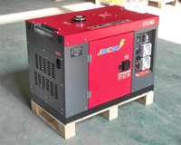 Generador Eléctrico Portátil Diésel Silencioso de 8KW 10KW Monofásico/Trifásico para el Hogar, Inversor de Energía, 10-12KVA - Precio