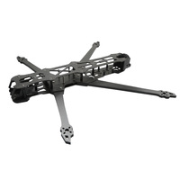 Kit de cadre de drone en fibre de carbone GK-V3 10 pouces, épaisseur des bras de 7 mm, poids de 457 g, compatible avec les moules privés FPV, grand format